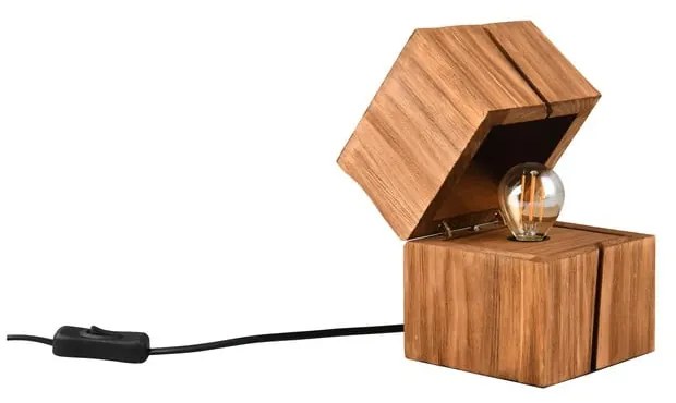 Hnedá stolová lampa (výška 16 cm) Treasure – Trio