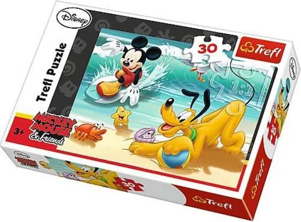 Trefl Puzzle Mickey Mouse a Pluto 30 dielikov