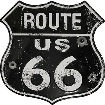 Ceduľa Route us 66 štít