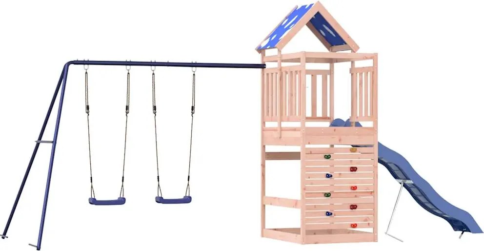 vidaXL Vonkajšia súprava na hranie drevo douglas