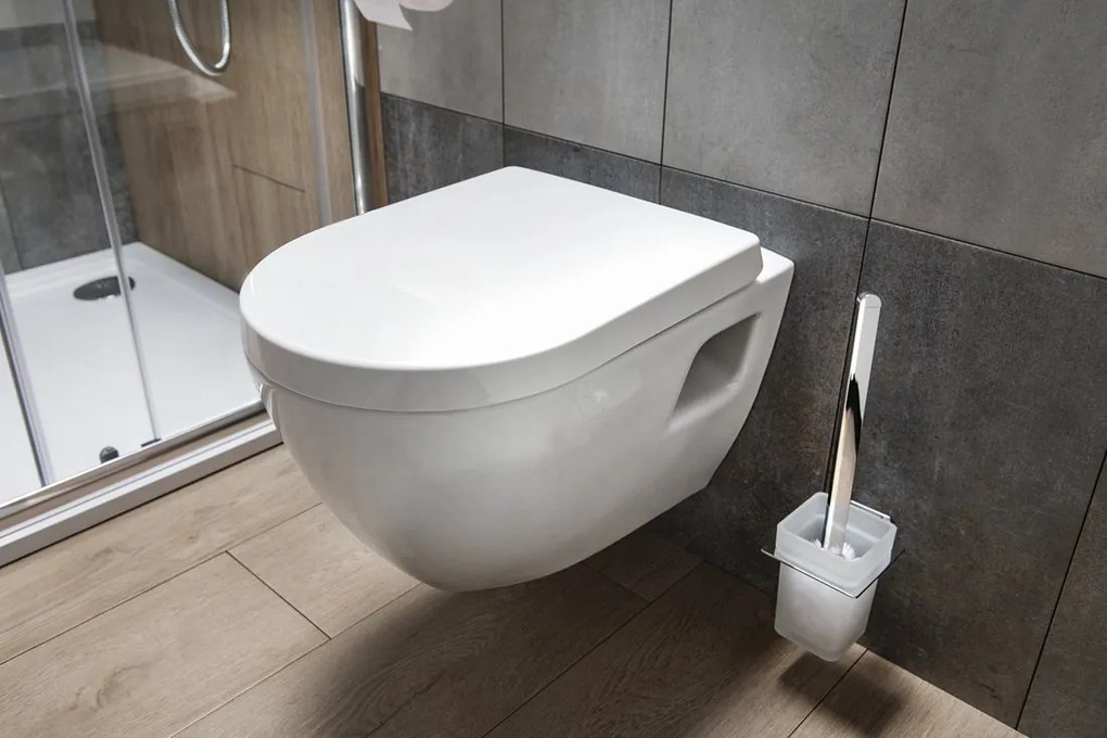 Aqualine Aqualine, DONA WC sedátko, Soft Close, biela, FD121