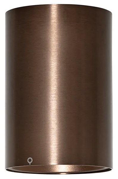 Moderné bodové svetlo tmavá bronz - Deep
