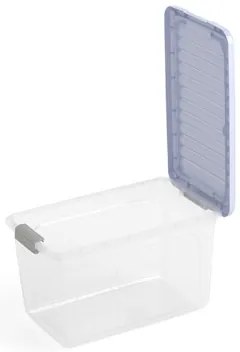 Plastový box s vekom a kolieskami 30 l