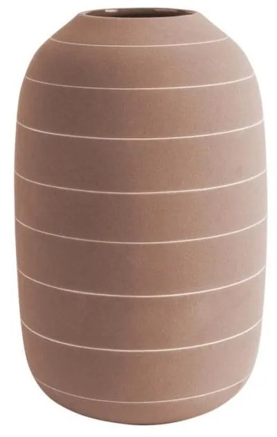 Keramická váza v terakotovej farbe PT LIVING Terra, ⌀ 16 cm