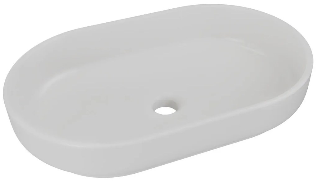 Závesná skrinka Ovalia River s doskou a umývadlom 120 cm dub Cremona