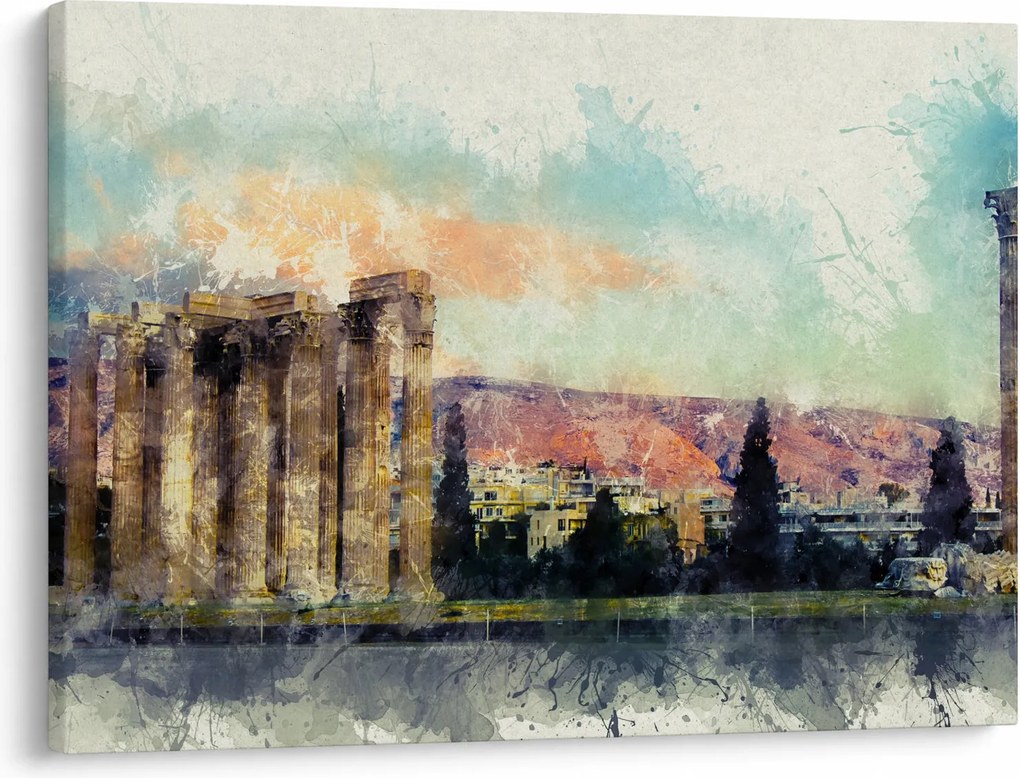 Obraz - Akropolis, Atény, Grécko (70x50 cm)