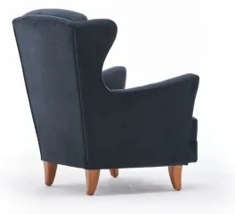 Ušiakové kreslo NUPI antracit