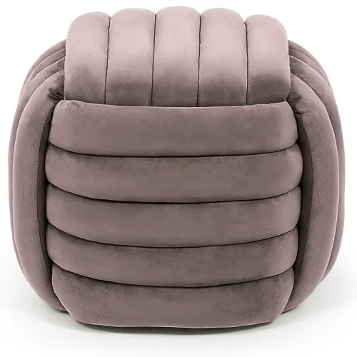 Taburetka NILO tmavoružová