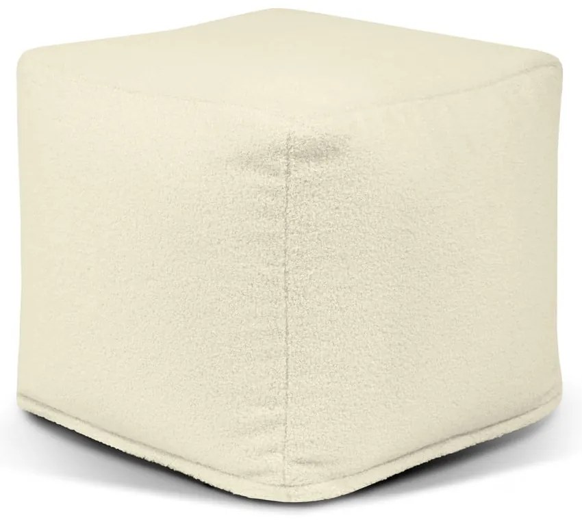 Svetlosivý sedací vak z textílie buklé Up! MooG – SLOWDOWN