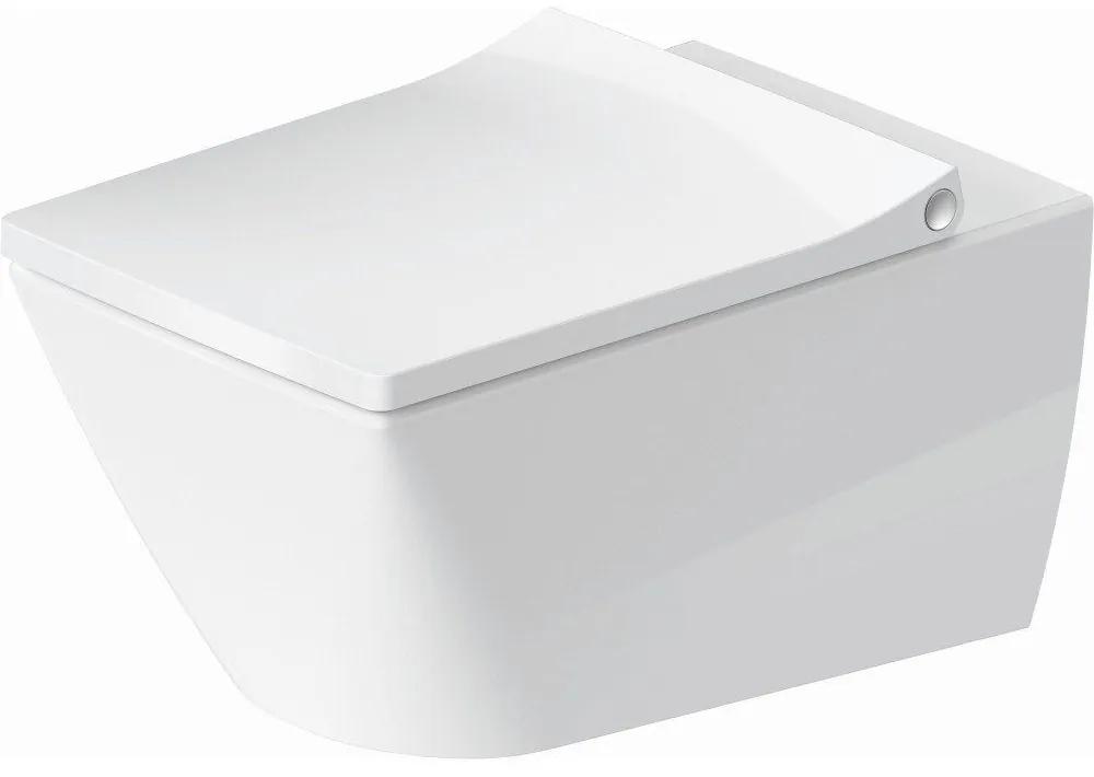 DURAVIT Viu závesné WC Rimless s hlbokým splachovaním, 370 x 570 mm, biela, 2511090000