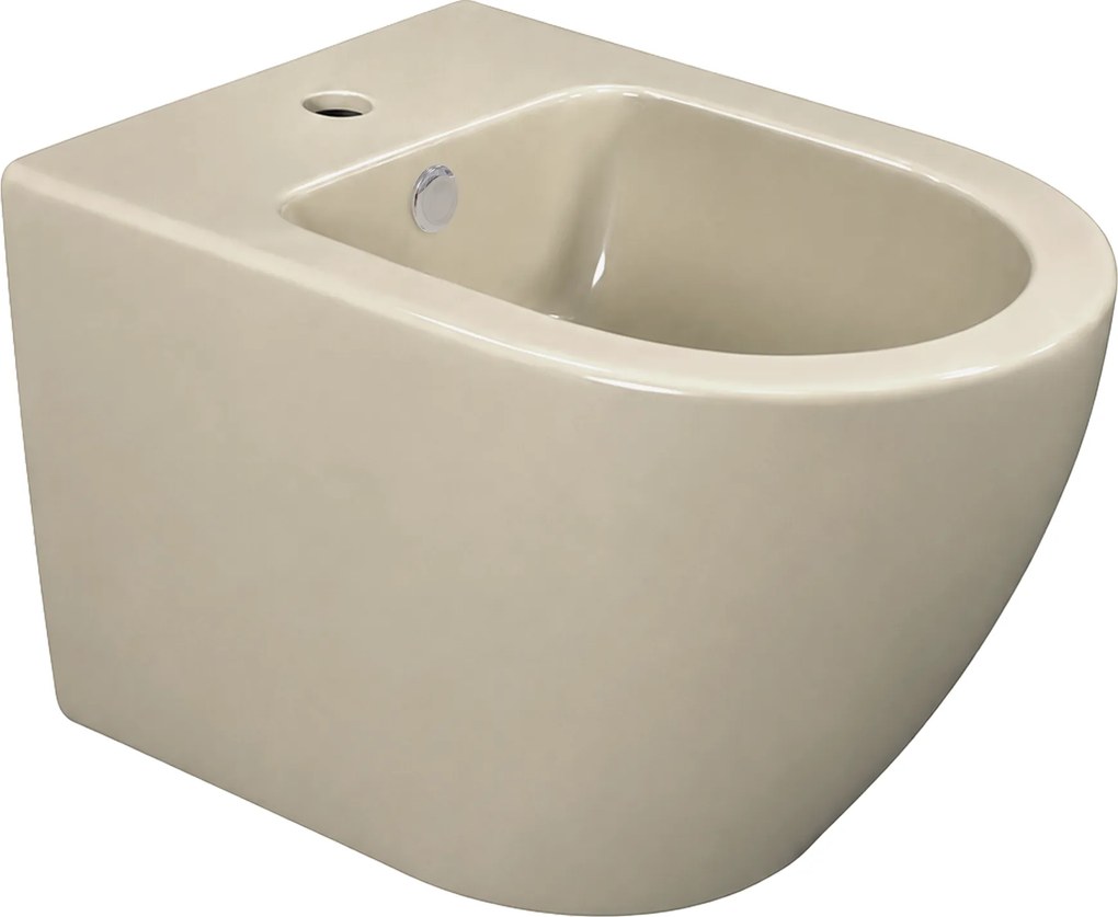 Invena Tavro, závesný bidet, béžová, INV-CB-71-008-Y