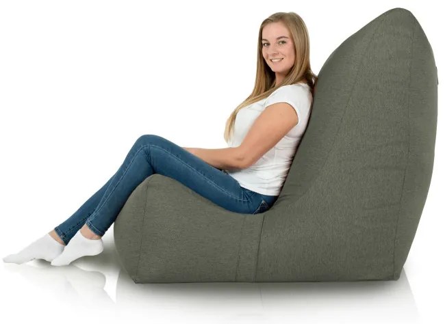 Kreslo melanž Distinto zelené