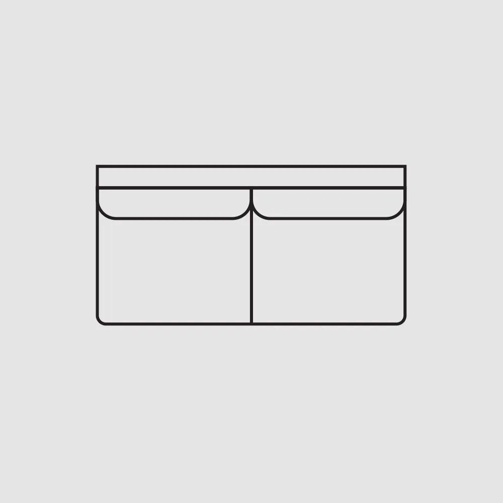PROXIMA.store - 3-sedačka - NUVOLA SKUPINA LÁTOK: Skupina 1
