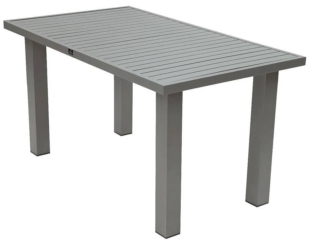 DEOKORK Hliníkový stôl výškovo nastaviteľný 140x80 cm TITANIUM (2v1)
