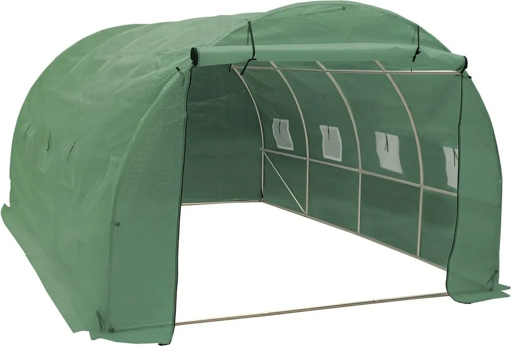 Skleník G21 300 x 400 x 200 cm, zelený