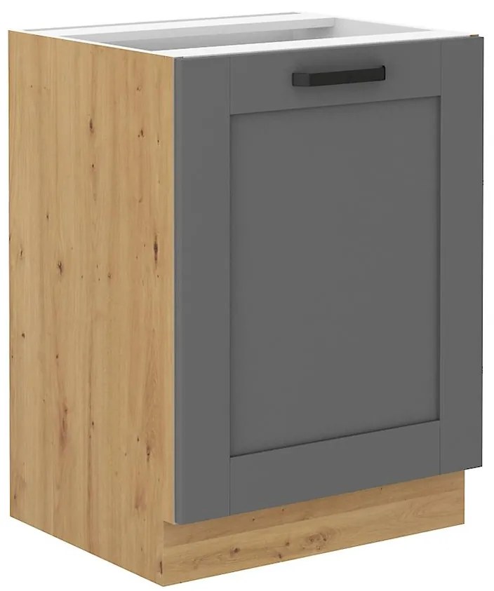 Kuchynská skrinka Luna dustgrey/artisan 60D 1F BB