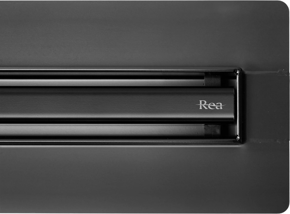 Odtokový žľab REA NEOX SLIM PRO 70 cm, čierny