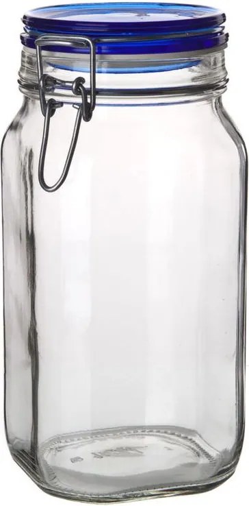 Sklenená dóza s klipovým uzáverom 1,5 l