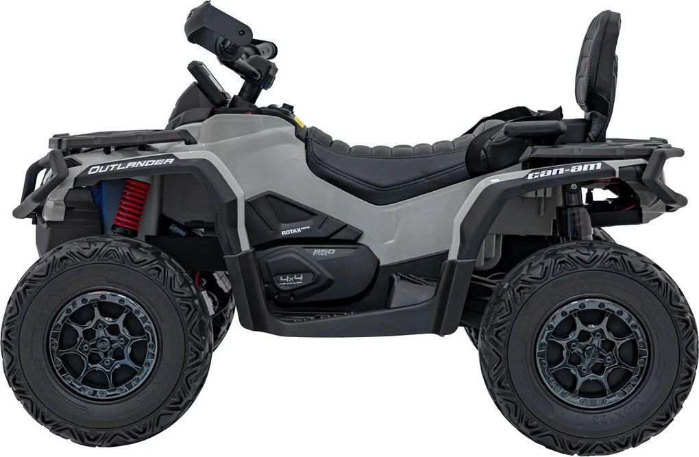 Ramiz Štvorkolka Can Am Outlander ATV Sivá