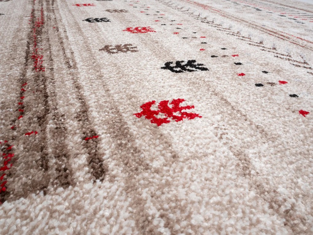 AKCIA: 160x230 cm Kusový koberec Ethno 21818-070 Beige, béžová, chodba / predsieň, Medipa (Merinos)