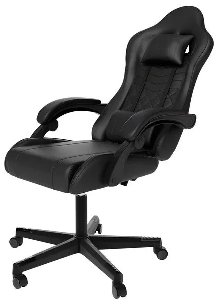 InternetovaZahrada Kancelárska stolička HyperSeat - čierna