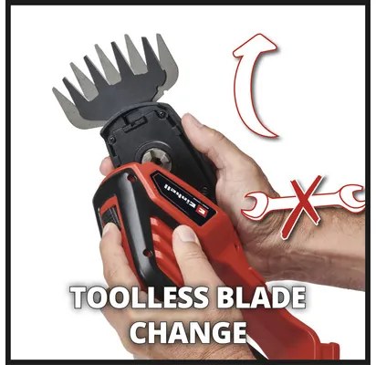 Aku nožnice na trávu a kríky Einhell Power X-Change GE-CG 18/100 Li Solo bez aku a nabíjačky