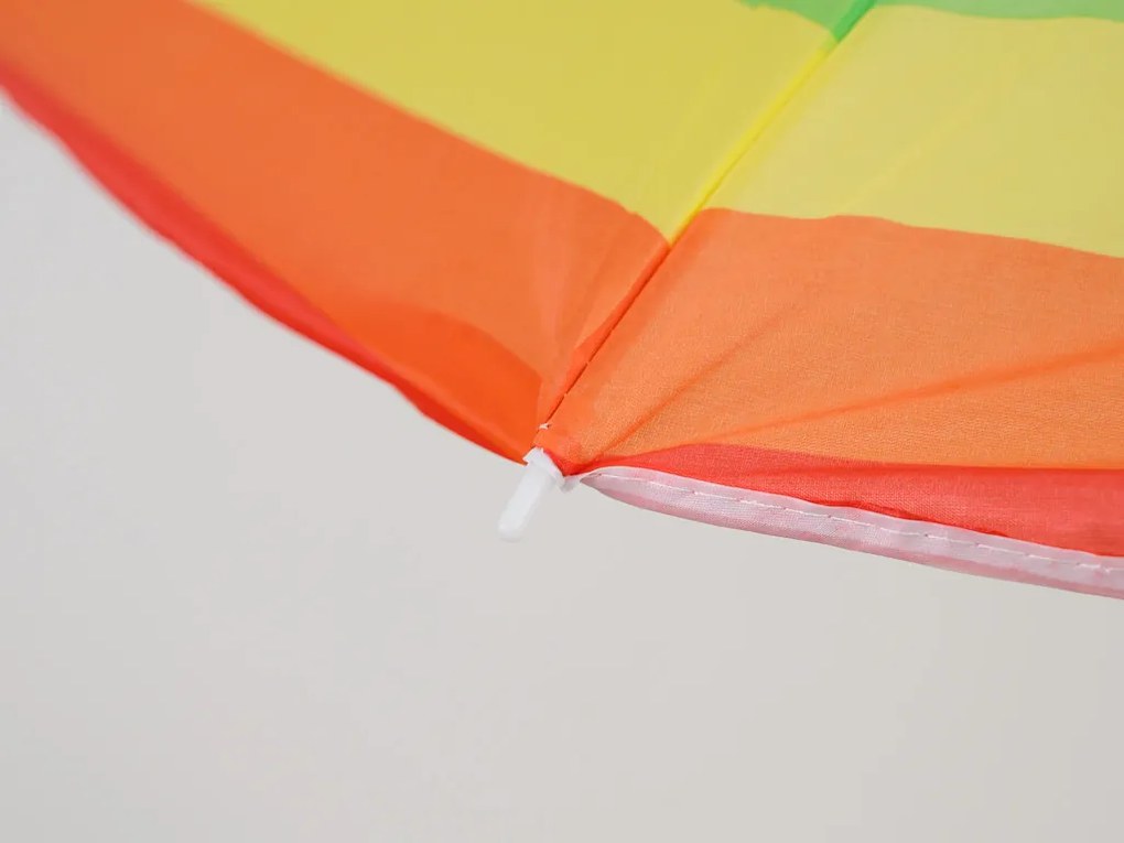 Slnečník COLORFUL STRIPES 180 cm, farebný