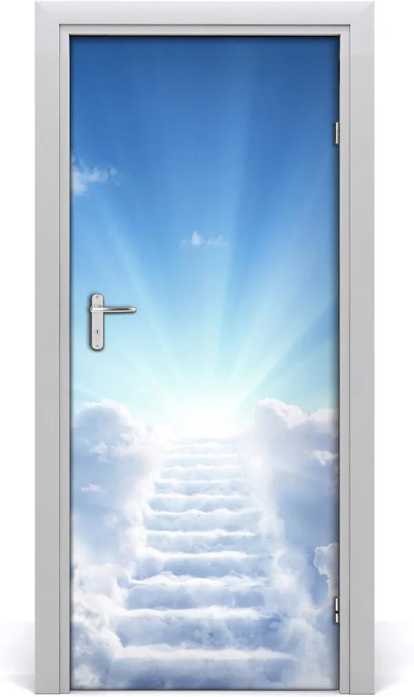 Fototapeta samolepící na dveře Schody do nebe