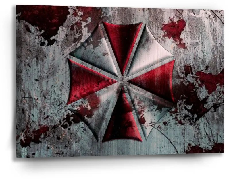Sablio Obraz Resident Evil Umbrella Corporation Steel - 90x60 cm