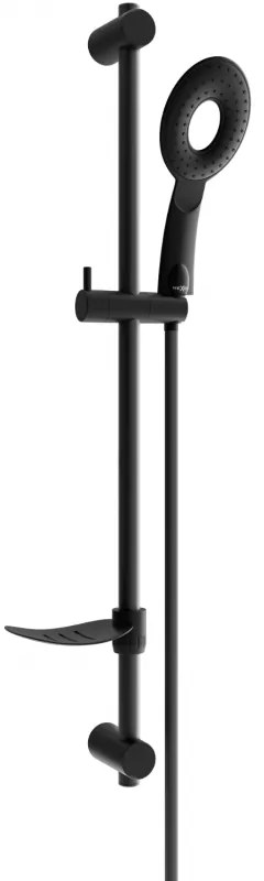 Mexen sprchový set DF73, čierny, 785734582-70