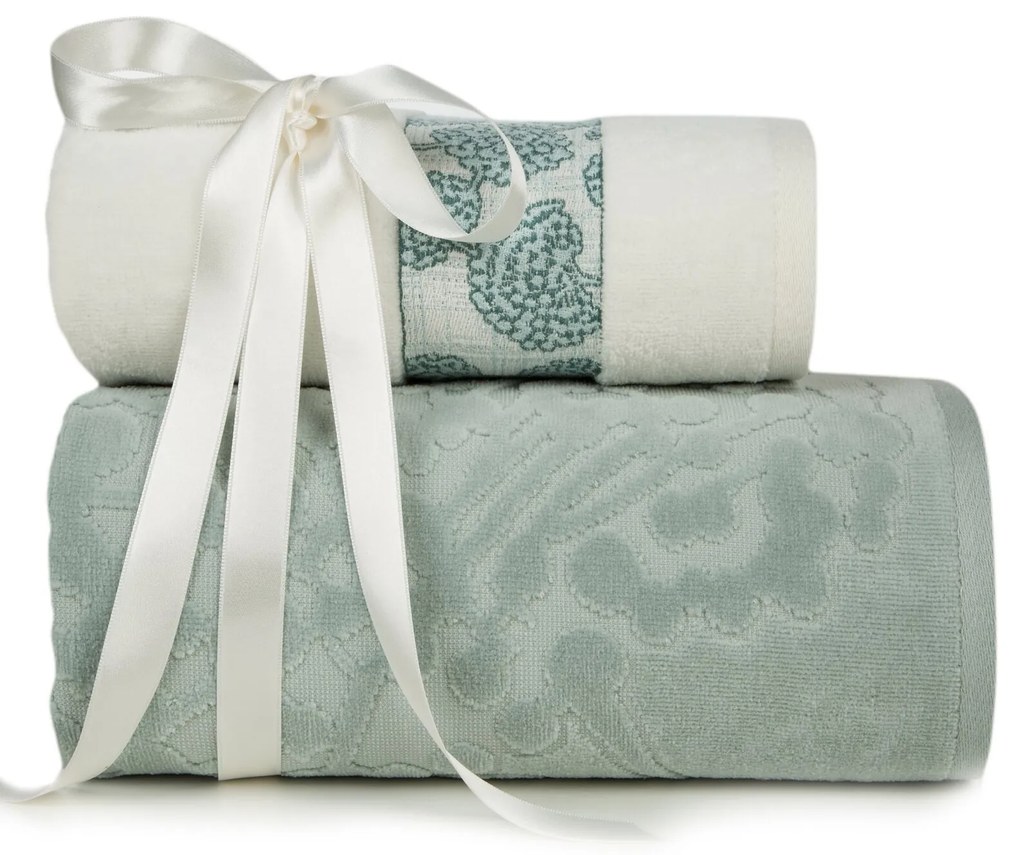 BAVLNENÝ UTERÁK SADA 50X90 CM, 70X140 CM MÄTOVÁ