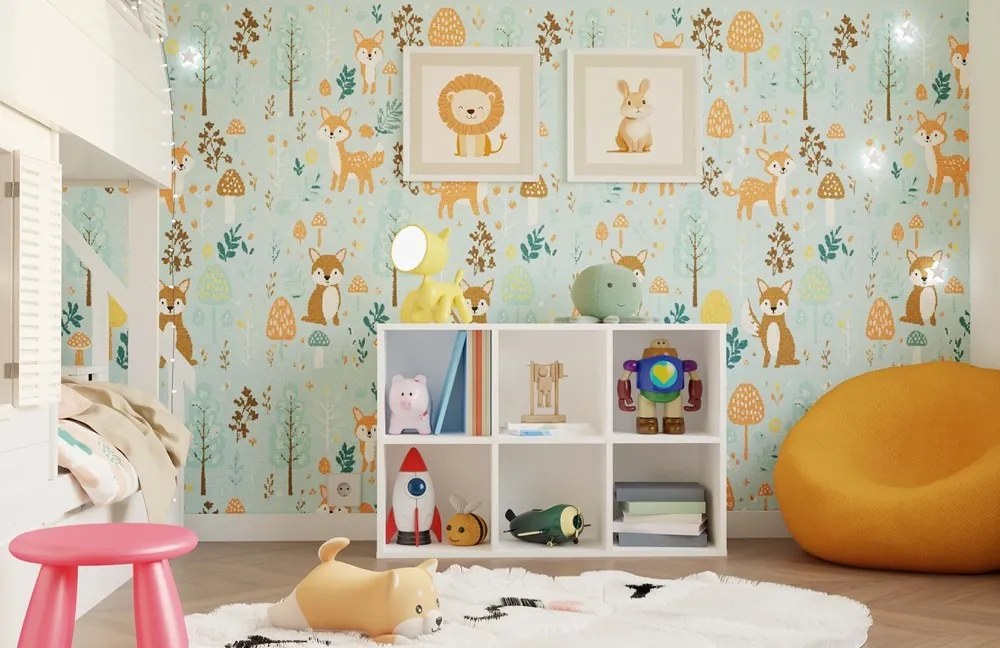 Regál MALAX MINI 2x3 biely