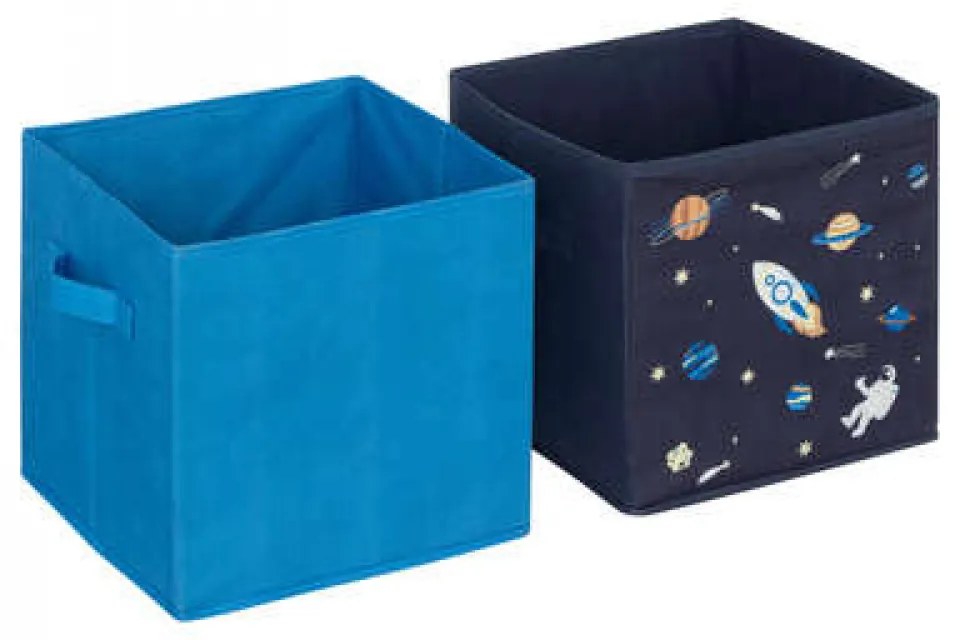 Sada 2 skladacích krabíc SPACE