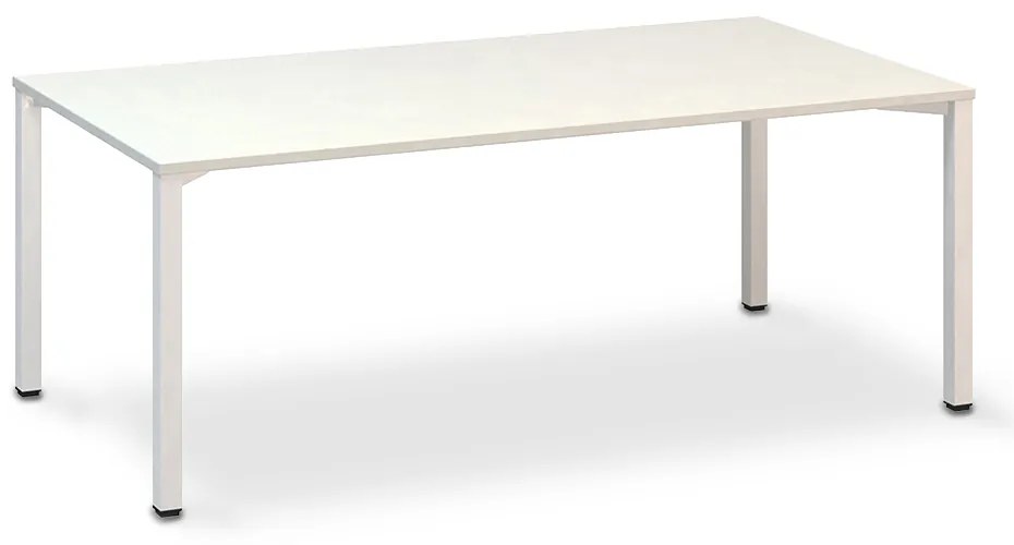 Konferenčný stôl ProOffice 120 x 200 x 74,2 cm, biela