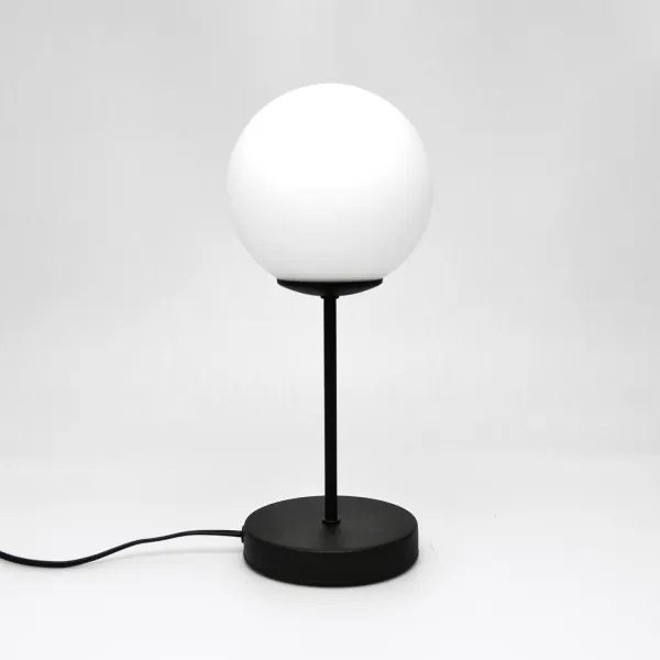 Stolná lampa MOON 1xE27/15W/230V čierna