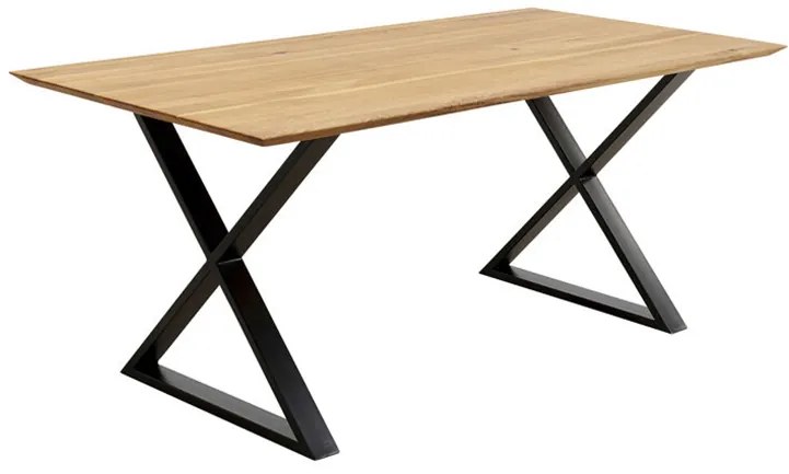 Symphony jedálenský stôl hnedý/čierny 180x90 cm
