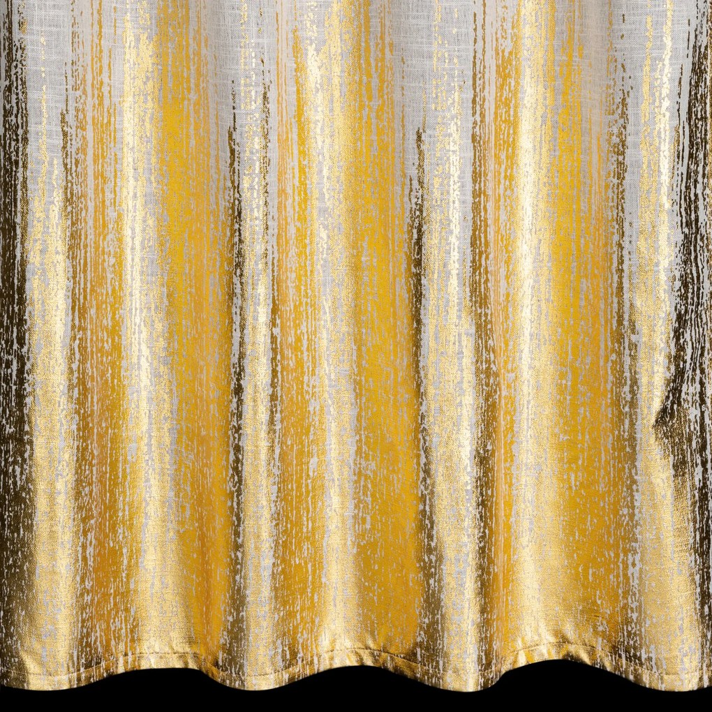 ZATEMŇOVACÍ ZÁVES NA KRÚŽKOCH IMANI 135X250 CM VZOROVANÁ