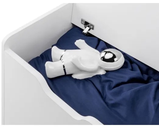 Detský úložný kontajner PABIS 50x60 cm biela/modrá