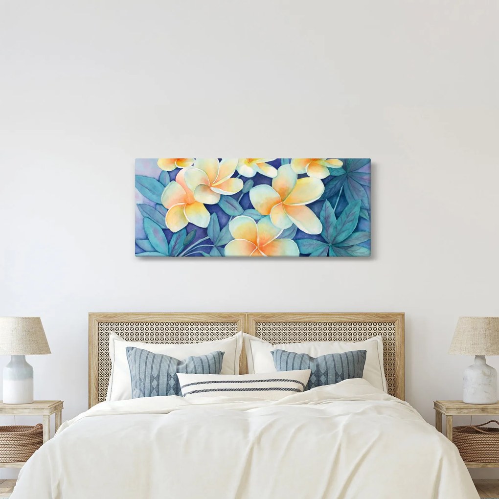 Obraz - Tropické kríky (120x50 cm)