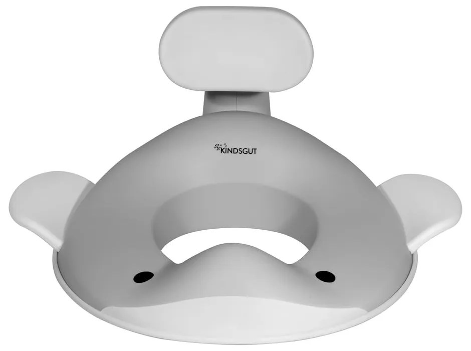 Tmavosivé detské WC sedadlo Dark grey – Kindsgut