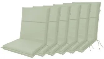Doppler LIFE 5356 nízky - set 6 ks - podušky na stoličku a kreslo