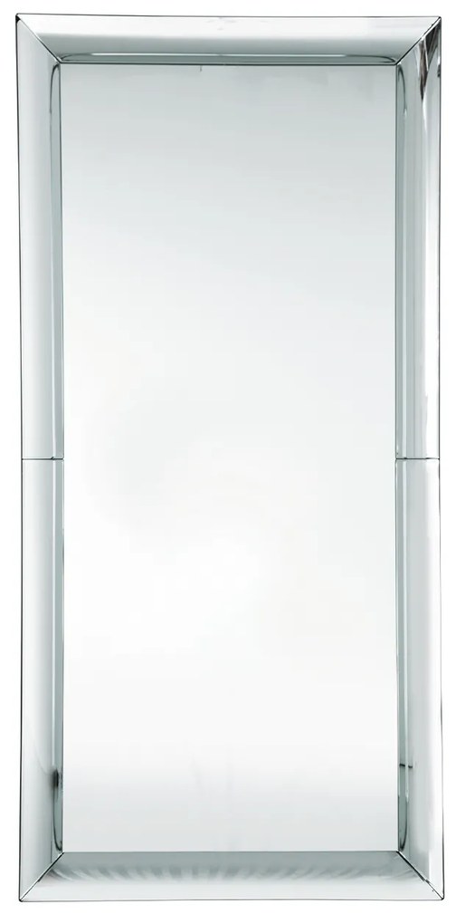 Soft Beauty zrkadlo strieborné 207 x 99 cm
