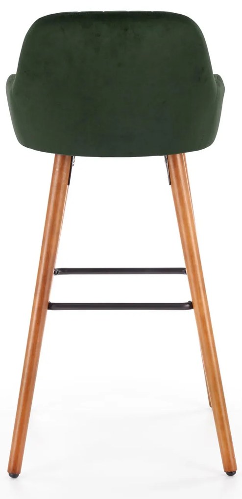 Zelená barová stolička MANO 93