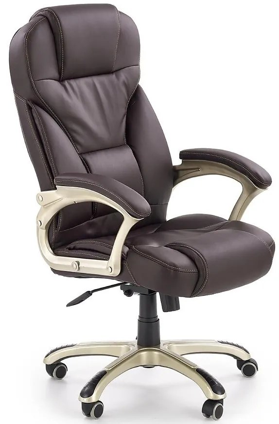 Kancelárske kreslo Desmond Tmavohnedá