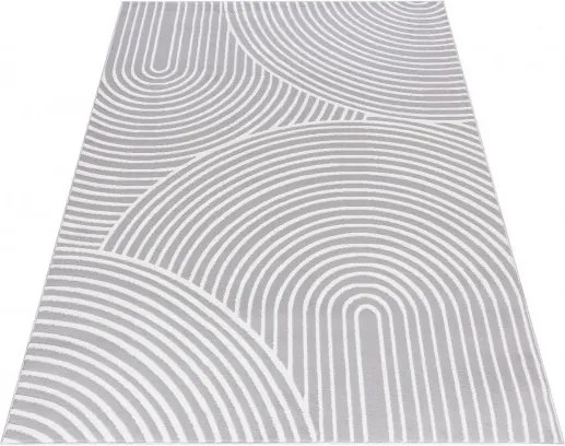 Koberec ELLEN NG89A sivý / biely