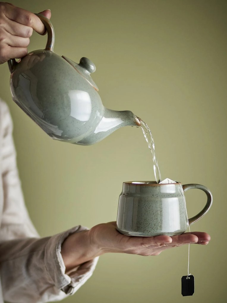 Bloomingville Keramická konvička Pixie Green 950 ml