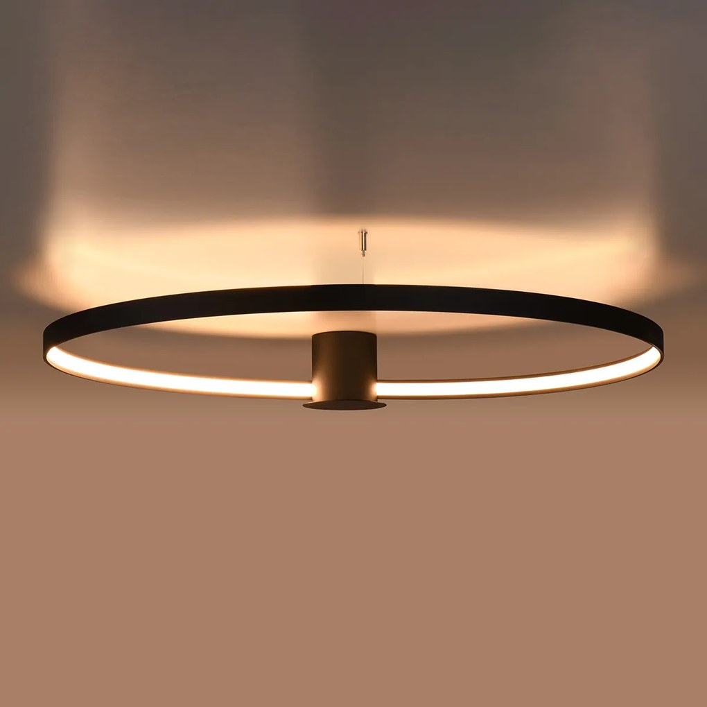 Stropné LED svietidlo Rio 110, 1x LED 70w, 3000k, b