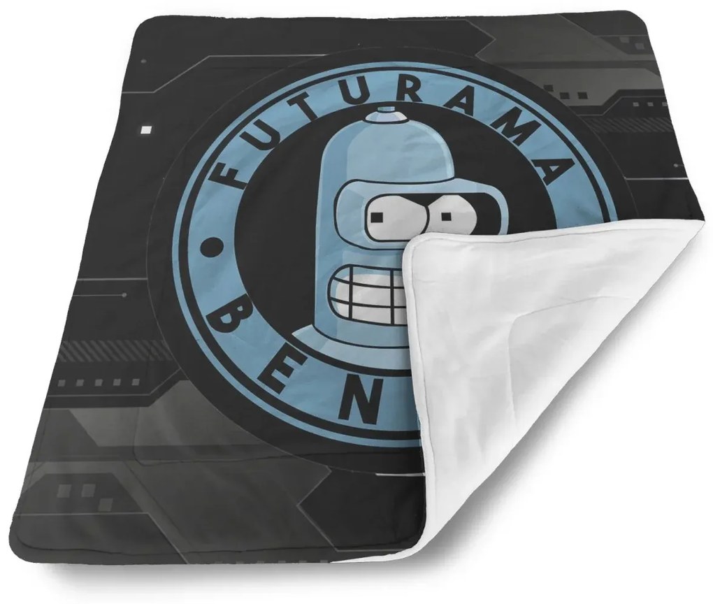 Sablio Deka pre bábätko Futurama Bender Technology - 90x120 cm