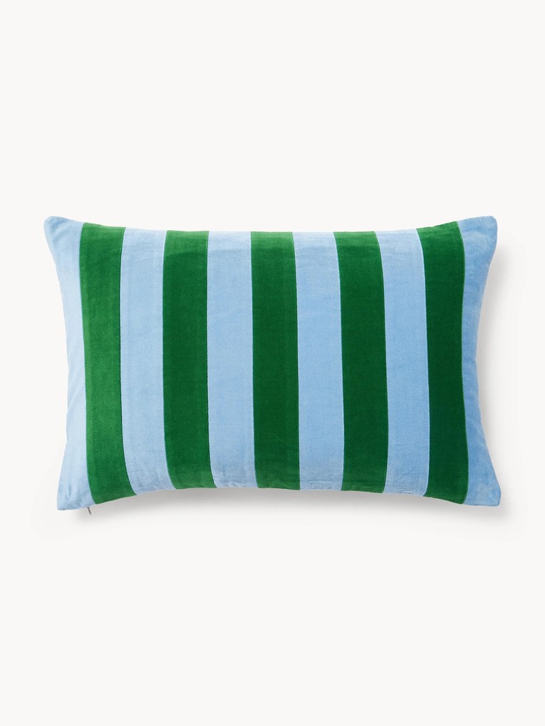 Zamatový patchwork poťah na vankúš Remus