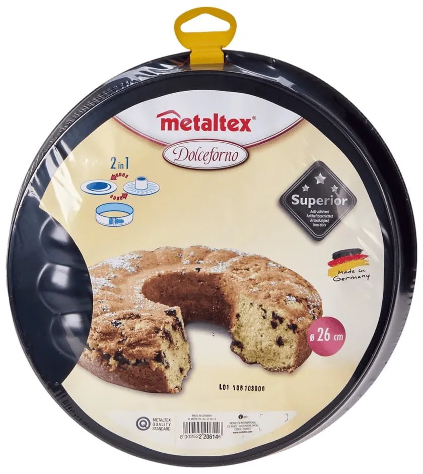 Forma na pečenie tôrt a báboviek Metaltex Springform, ø 26 cm